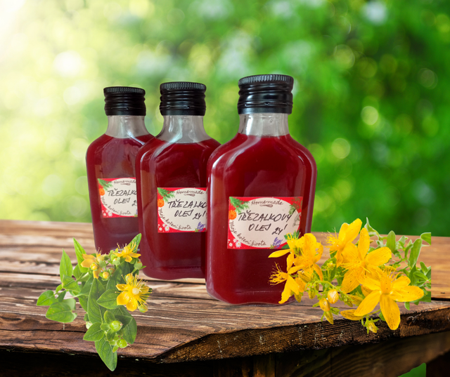 Svatojánský třezalkový olej