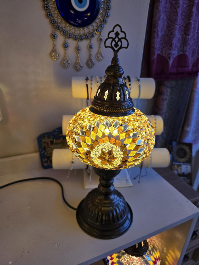 Large Mosaic Table Lamp