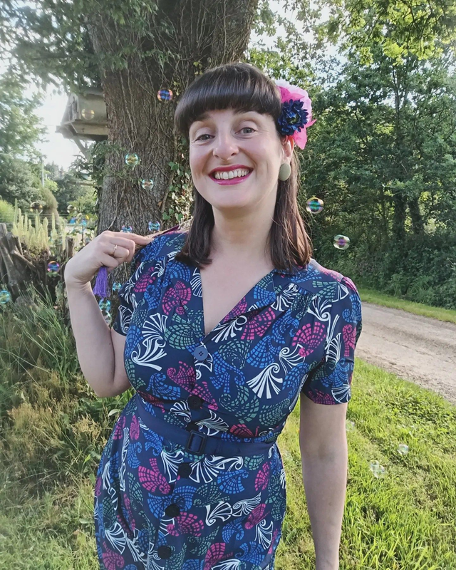 Robe "Charlene" imprimé Jamboree