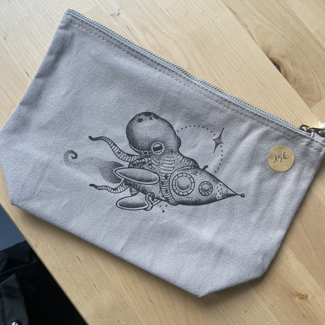 Pochette grand poulpe