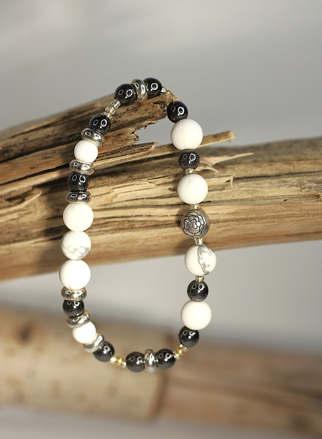 Bracelet Solo Perles d&#039;Harmonie - Energie, Sérénité &amp; Protection