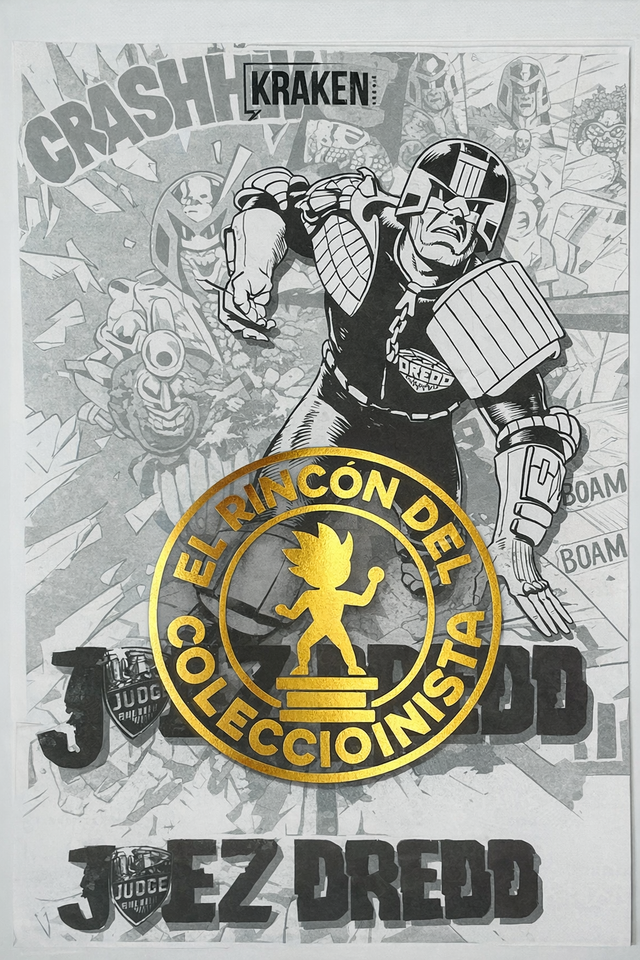 Edición Limitada 10/10 Judge Dredd, firmadas por Héctor Ezquerra Blanca + COA