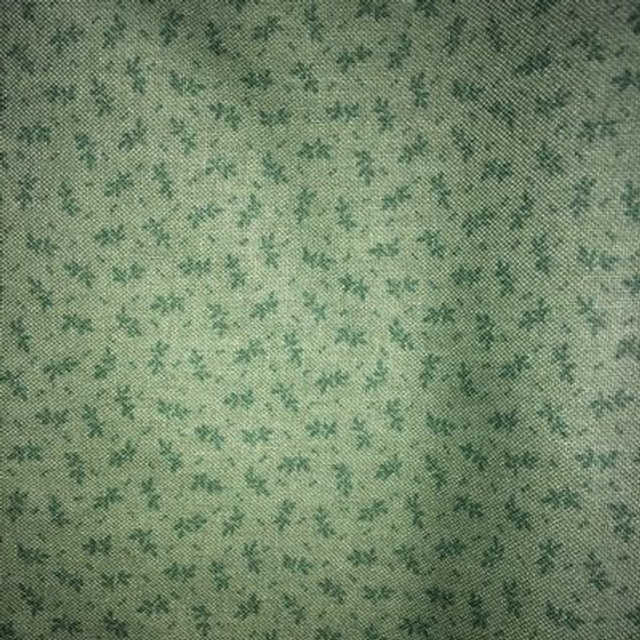 Green Ditsy Flowers 250