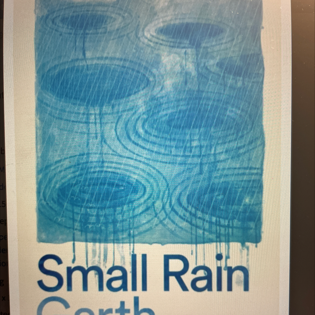 Small Rain Garth Greenwell