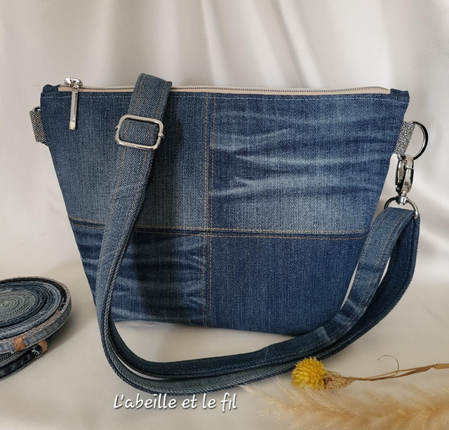 Sac à main bandoulière réglable &quot;Marguerite&quot;