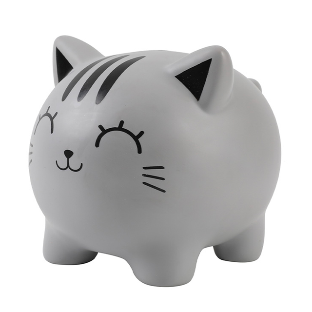 Salvadanaio itotal GREY CAT