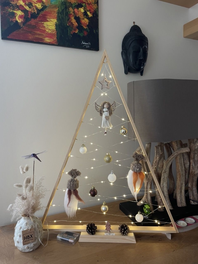 Sapin en bois de 40 à 60 cm