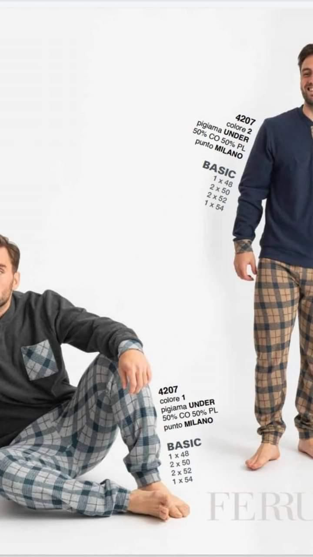 Pigiama Uomo Punto Milano Ferrucci Basic