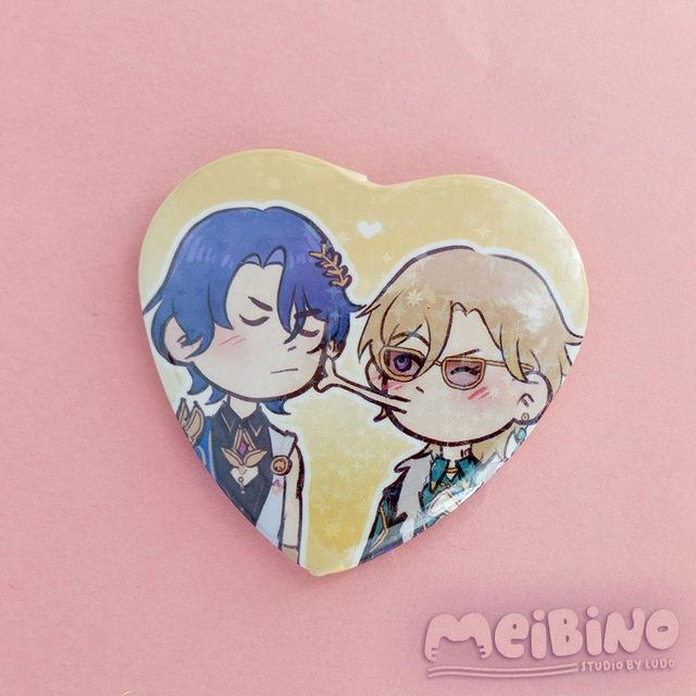 dr. ratio x aventurine kissu - pin serduszko