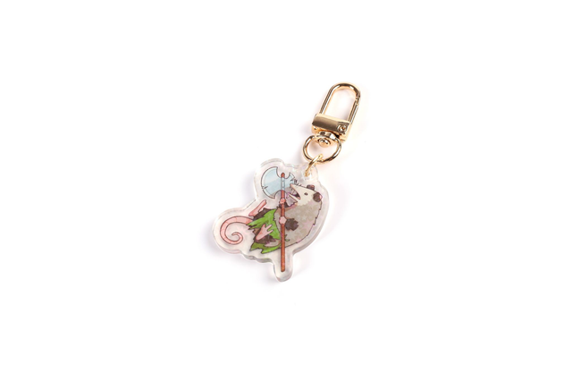 CRITter Barbarian keychain