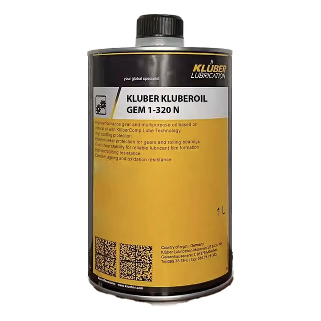 Klüberoil GEM 1 N
Olio ad elevate prestazioni per ingranaggi e multiuso basato su olio minerale LT 1