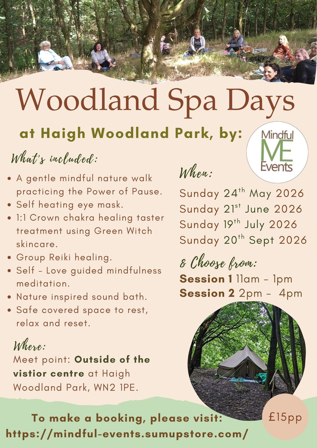 Woodland Spa Day - 20th Sept Session 1
