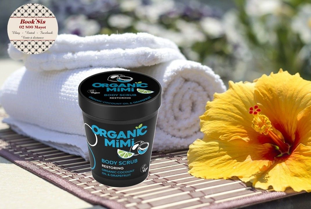 Organic Mimi " Gommages corporels sucre et sel Réparateur "