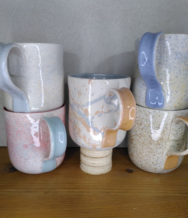 Tazza SCHIZZO &amp; TINTA UNITA INSIDE (Taglia L)