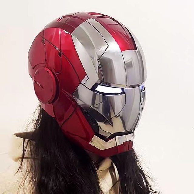 X2-1.1 - Casque Control Iron Man Argent