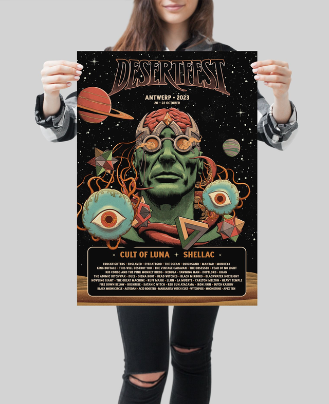 Printed poster Antwerp 2023