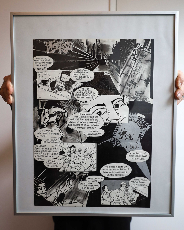 Dessin original - BD Stories