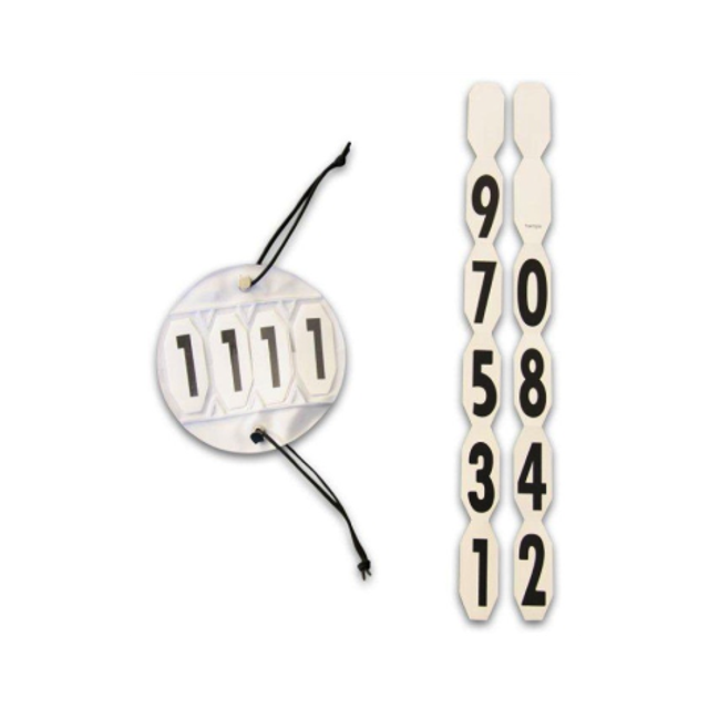 Numéro de têtière 4 chiffres