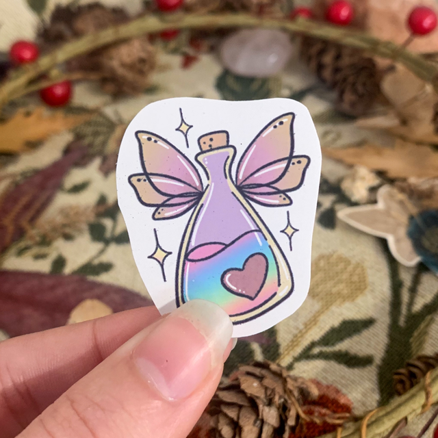 Sticker - Fiole rainbow