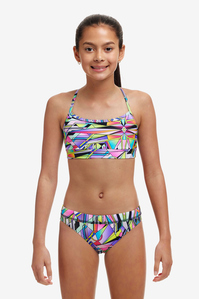 GIRL&#039;S FUNKITA SCISSOR KICK CROP TOP