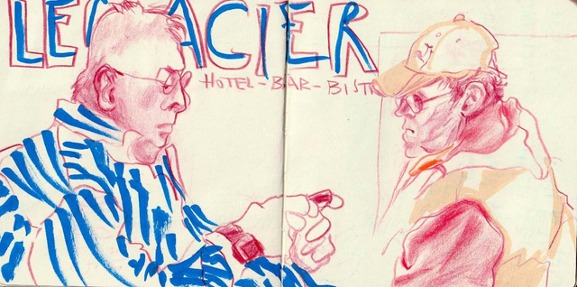 Alltagsmomente// Skizzen von Menschen