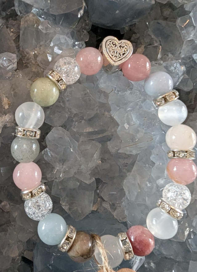 Bracelet fillette &quot;Douceur et Joie&quot; t14