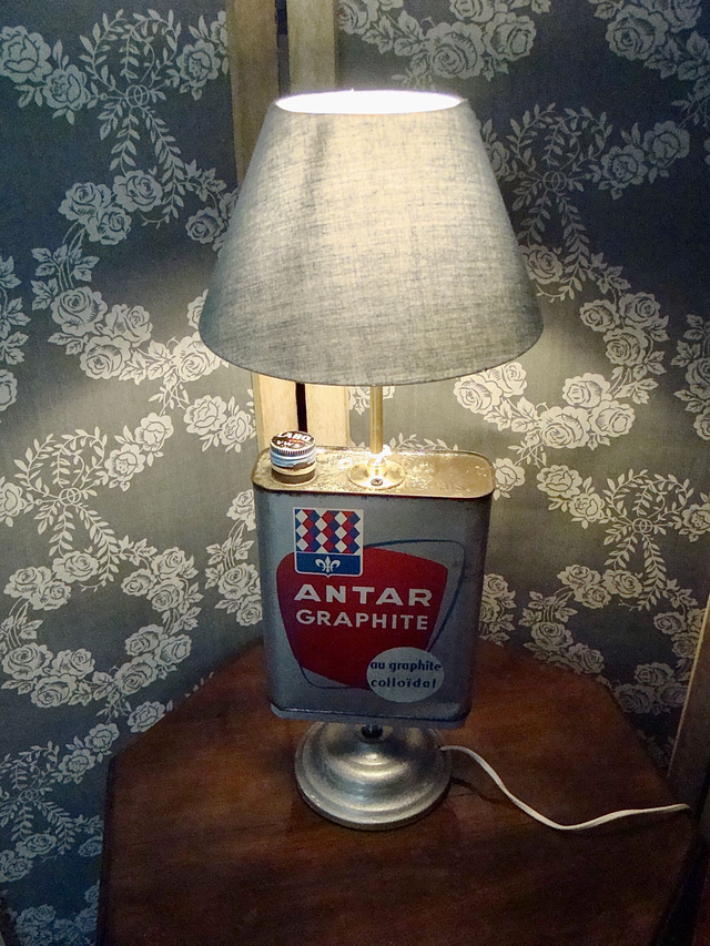 Lampe bidon d'huile n°2