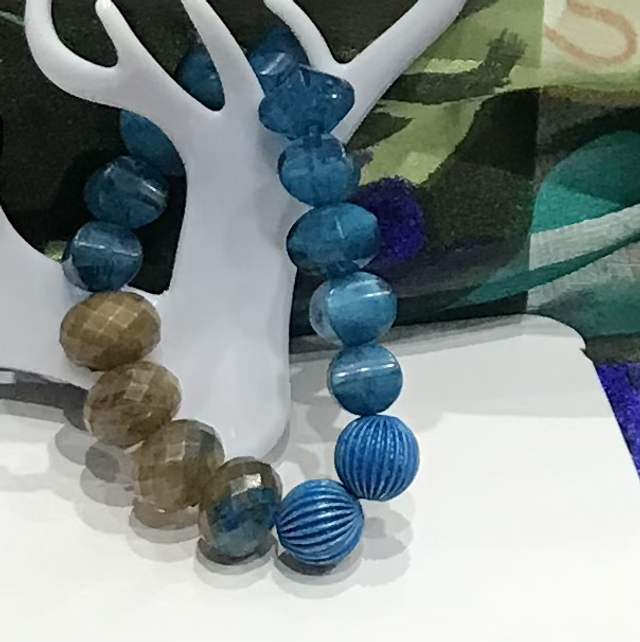 Blue/Brown Coloured Bracelets - BRA12