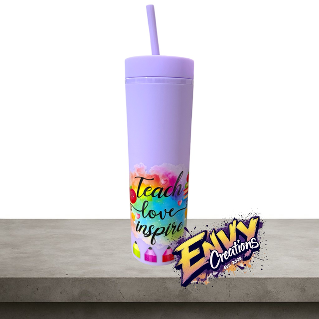 Teacher Skinny Tumbler