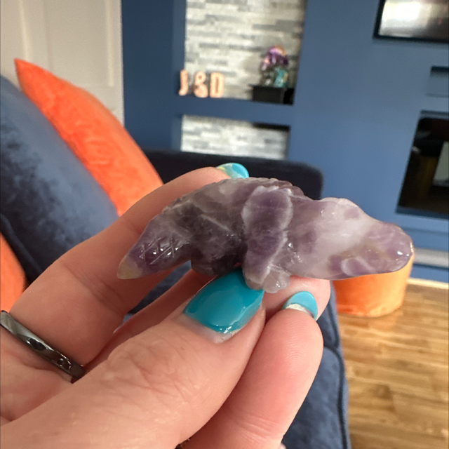 Amethyst Crocodile 