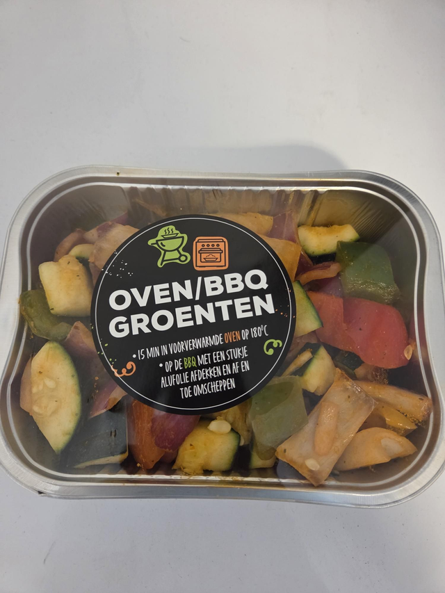 Oven/bbq groente 