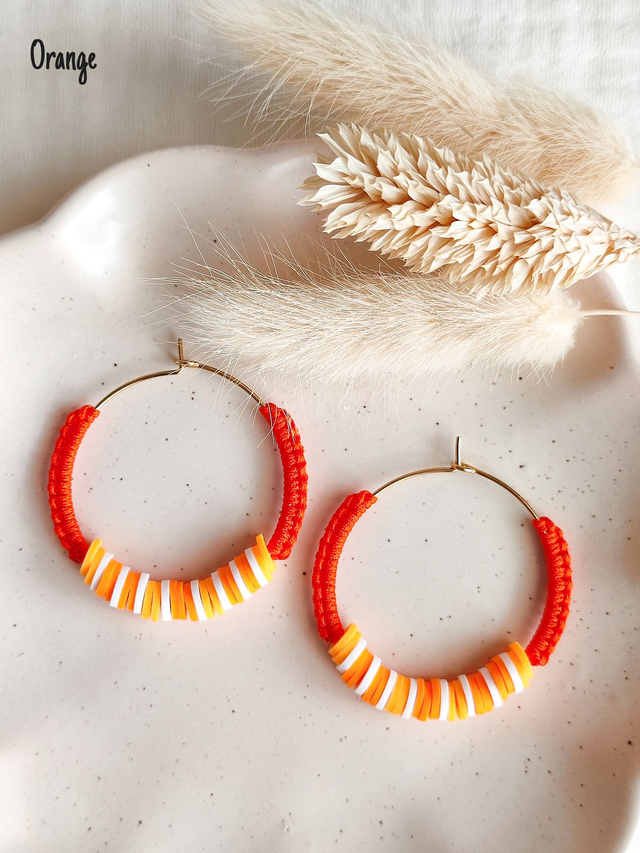 Boucles d'oreilles "HEISHI" - Doré