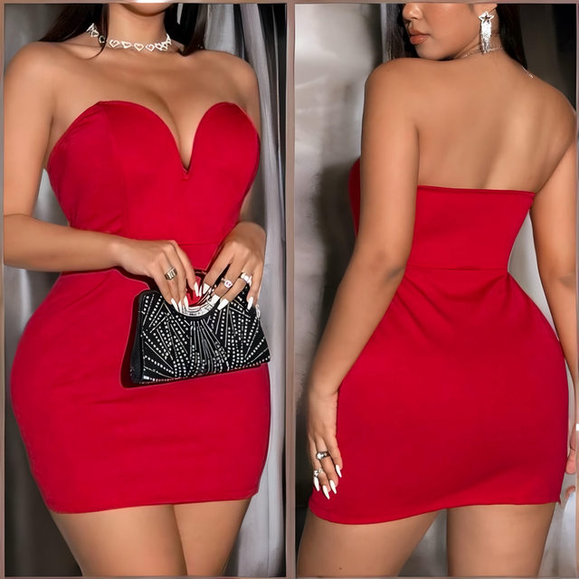 Robe Rouge Passion Curvy