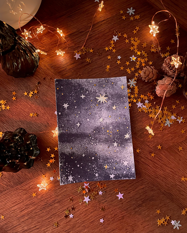 Carte postale, Nuit étoilée