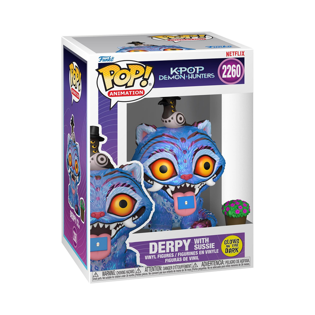 Case of 6 Funko Pop! K-Pop Demon Hunters Derpy GITD