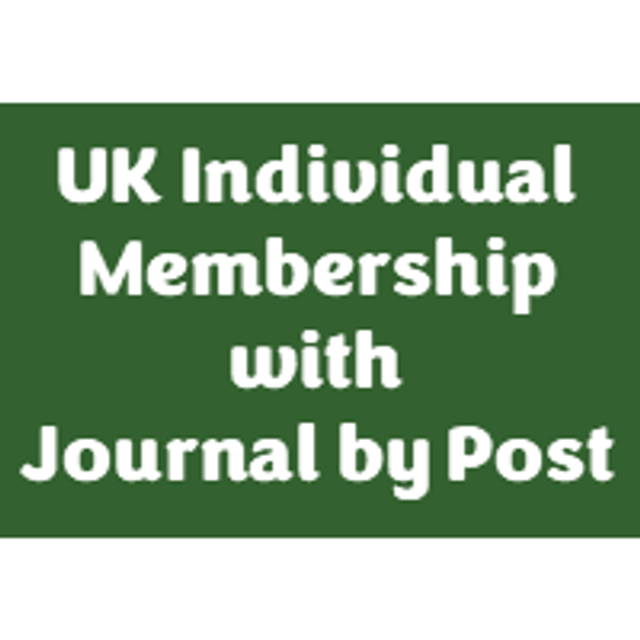 Individual Membership for UK Residents (with Journal by post)
