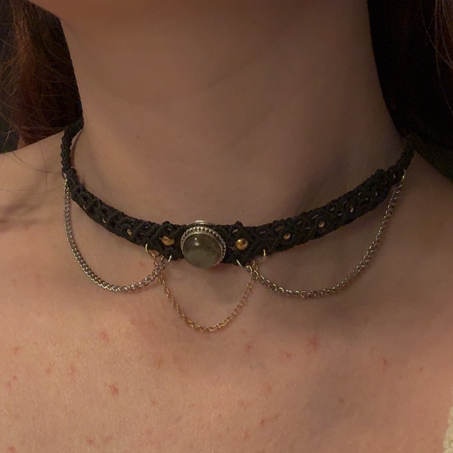 Collier MÉDICIS labradorite 