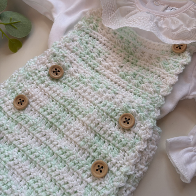 Body de crochê com interior de malha 