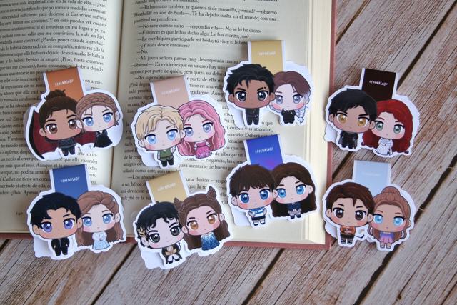Parejas literarias/Literary couples - Marcapáginas/Bookmarks