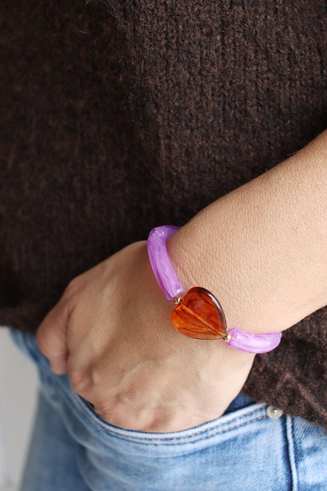 Bracelet Hugo Lilas
