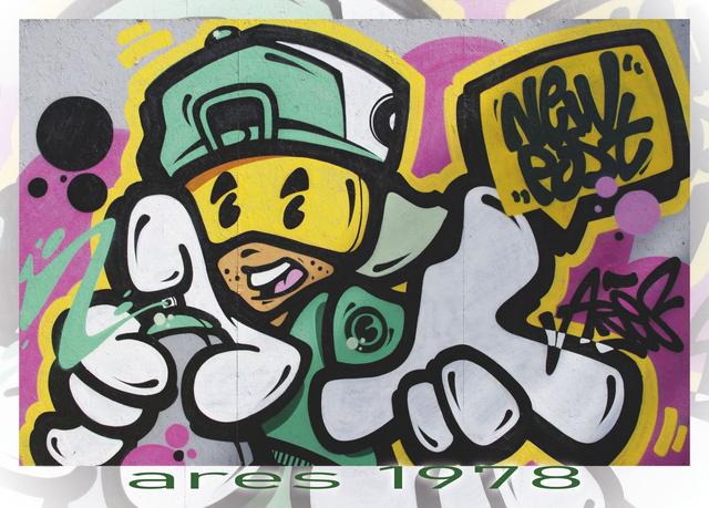 Carte postale ARES 1978- Pav'Art 2022