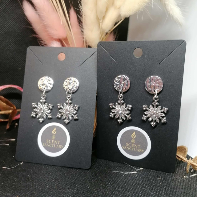 Boucles d&#039;oreilles &quot;Flocons&quot;