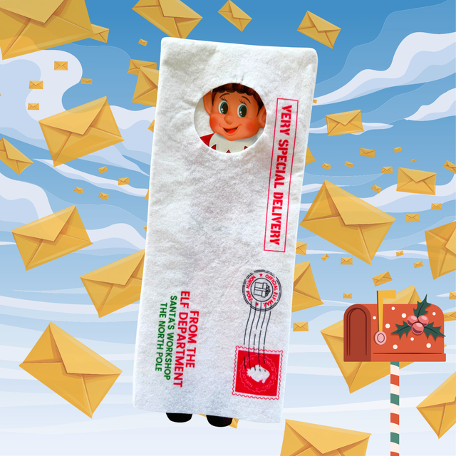 Déguisement lutin farceur " Enveloppe "