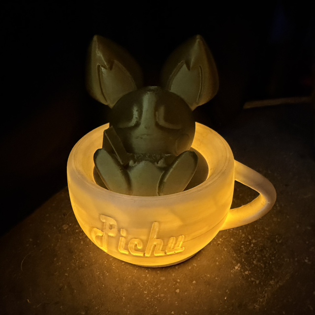 Fanart pla effetto multicolor o glitter