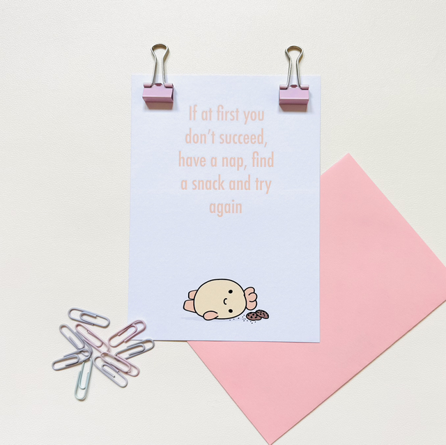 If at First You Don’t Succeed Print