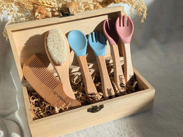 Coffret Cadeau Personnalisé pour Enfant et bébé – Un Souvenir Unique tout en douceur pour la naissance