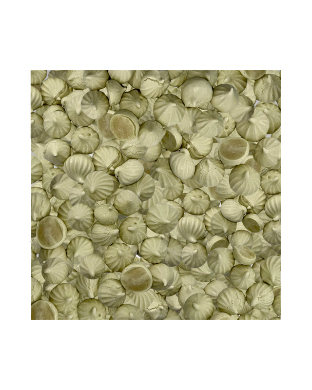 Mini meringues Matcha