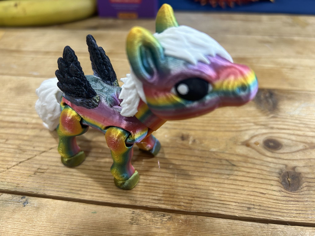 Magical Articulated Pegasus Horse