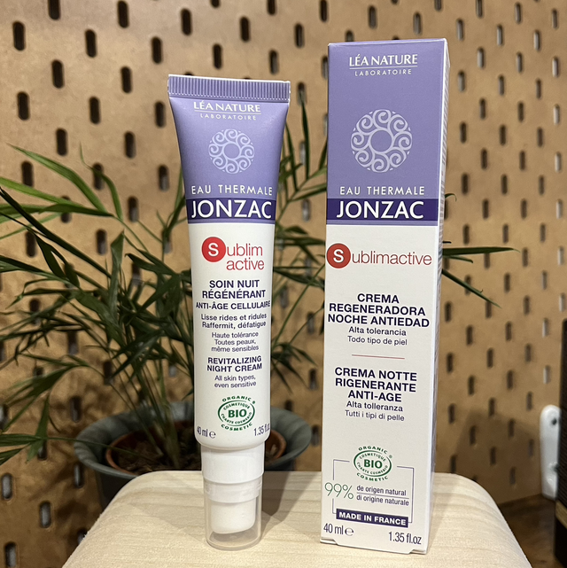 JONZAC CREMA REGENERADORA NOCHE ANTIEDAD SUBLIMACTIVE - 40 ML