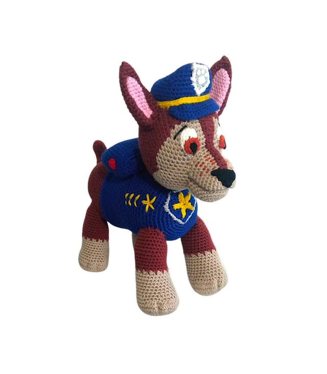 Peluche inspiration &quot;Chase Pat&#039;Patrouille&quot;